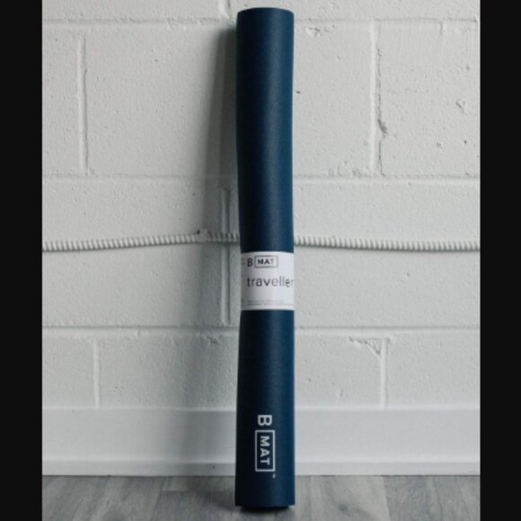 NIP B Yoga Now Half Moon The B MAT Traveller 2mm Deep Blue Retail Price $105.00 - Picture 4 of 9